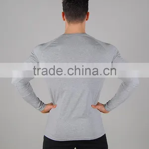 Fitness Gym t Shirt With Long Sleeve thumbnail-3
