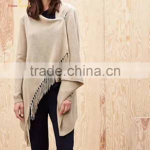 New Design Cashmere 100 Wool Shawl Wrap thumbnail-4