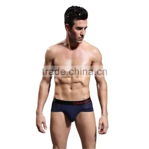 Fashion Brand Men Briefs Cotton And Spandex Mixed Men Funny Underwear 2016 New Design Men Shorts thumbnail-2