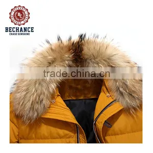 2016 Fashion Mens Fur Hood Jacket for Winter thumbnail-3