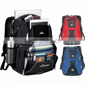 High Sierra Swerve 17" Computer Backpack - Padded Interior Computer Sleeve, Has Media Player Pocket and Comes With Your Logo. thumbnail-2