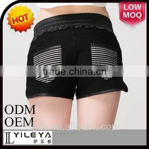 New Product Promotion Casual Elastic Waist Short Skinny Pants thumbnail-1