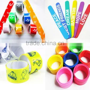 Factory Customized Promotion Gift Kids Slap Bands thumbnail-3