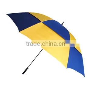 Colored Printed Logo Promotional Golf Umbrella thumbnail-1