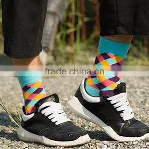 Mans Colorful New Design Fashion Leisure Socks thumbnail-1