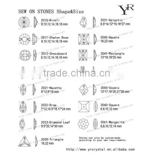 AB Color Sew on Crystal AB Rhinestones thumbnail-4