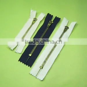 OEM & ODM Brand Fancy Golden Brass Long Chain Zipper Meters thumbnail-6