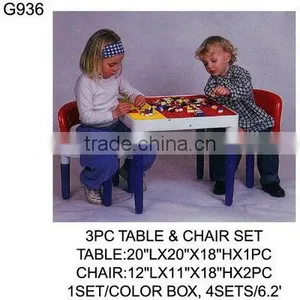 Kids Plastic 1-table and 4-chairs thumbnail-5