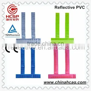 Colored Sew-on Safety Garment Reflective Clear PVC thumbnail-1