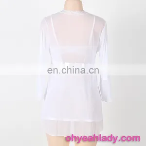 White Color Four Size Women New Sexy Nighty Design thumbnail-6