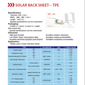SOLAR BACKSHEET PV BACKSHEET PET FILM thumbnail-5