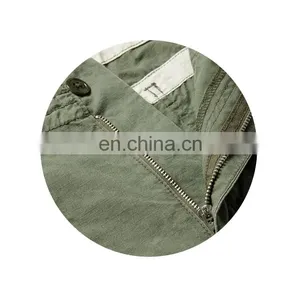 2017 New Design Fashion Wholesale Custom Army-green Cotton-Ripstop Shorts thumbnail-5