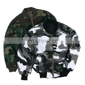 2017 New Arrival Camouflage Winter Bomber Jacket for Men thumbnail-1