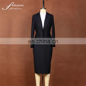 Ladies Wool/Polyester Blazers Suits Business Suits Custom Suits thumbnail-1