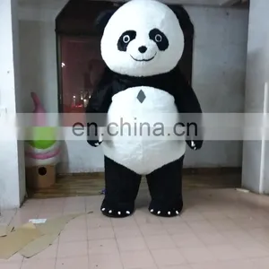 HI CE Customized 3 Meter Panda Inflatable Costumes Walking Mascot thumbnail-1