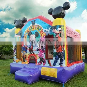 Bouncing Castle,inflatable Mickey Combo thumbnail-1