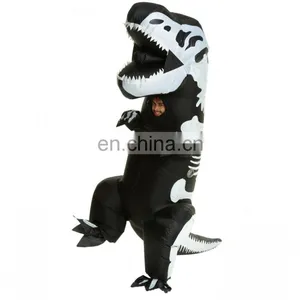 GIANT T-REX SKELETON INFLATABLE COSTUME FANCY DRESS FOR ADULT thumbnail-3