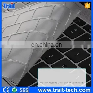 Ultrathin 0.13mm Waterproof Washable Keyboard Cover Skin for Apple Macbook 12'',Keyboard Cover thumbnail-5
