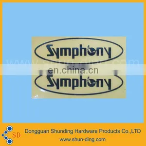 0.1mm Metal Black Letter Sticker thumbnail-4