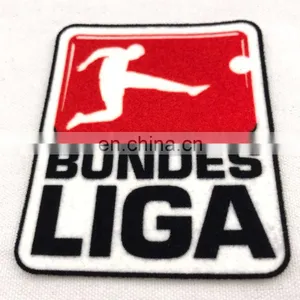 Custom Rounded 3d Patches Flocking Badges for Jacket thumbnail-2