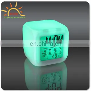 (Hot) 2015 Hot Movie Frozen LED Alarm Clock, Minions Digital Alarm Clock, Cartoon Clock for Kids thumbnail-1