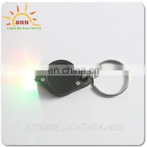 Cheap Price Promotional Custom LED Flashlight Keychain UV Purple Light,cool Led Keychain Money Detector UV Led Wholesale thumbnail-1