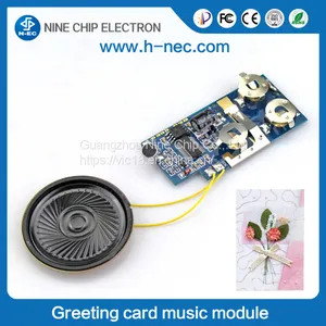 Music Greeting Card Programmable Usb Sound Module Music Recorder thumbnail-2