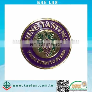 Company Logo Design Metal Custom Pin Badge for Garment thumbnail-3