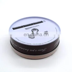 Direct Factory Christmas Round Gift Tin Box Wholesale thumbnail-3