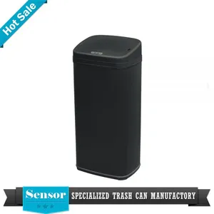 Factory Direct Eco-friendly Touchless Automatic Sensor 30L Garbage Bins Stainless Steel Trash Can Color Silver Sensor Waste Bin thumbnail-2