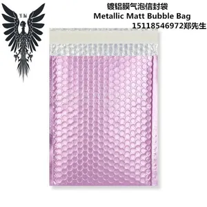 Fuchsia, Bubble Envelope Bag thumbnail-4
