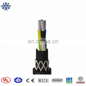 Hot Sell (N)3GHSSYCY Rubber Insulation Steel Wire Braid Armour PVC Sheath Mining Cable thumbnail-2