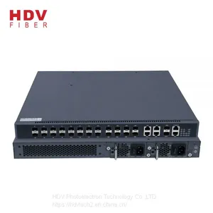 Best Sell Mini 16 Port PON EPON OLT GEPON OLT Optic Fiber Equipment Optical Line Terminal for FTTH Solution thumbnail-1