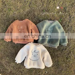 6222/Hot Sale China Manufacturer Girls Embroidery Clothing Fashion Fake Two Piece Warm Winter Sets thumbnail-5