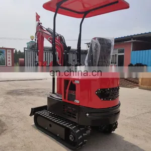 Stock Supply 1 Ton Mini Excavator for Farm Use thumbnail-2