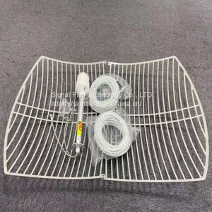 2xN Female 2x SMA Female Connector 15M LMR 240 Cable 1700-2700MHz 2x24dbi Mimo Parabolic Antenna thumbnail-3