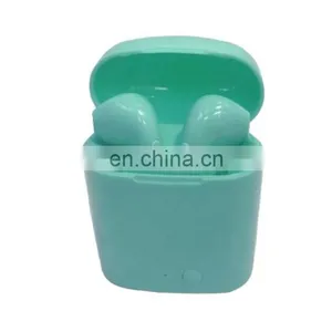 2020 New Design I7s Macaroon in Ear Touch Control IPX4 TWS for PC Smart Phone Car Bluetooth Earphone thumbnail-2