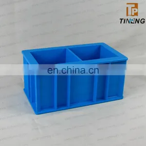 100mm Concrete or Cement Plastic Two Gang Cube Mould thumbnail-1