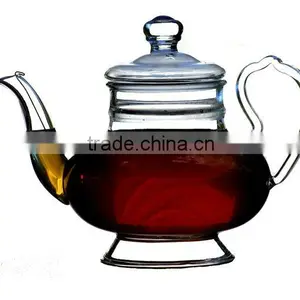 500ml Classic Glass Teapot With Coil Filter - Borosilicate Glass thumbnail-1