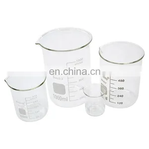 Laboratory Corrosion Resistance Borosilicate Glass Beaker Bong thumbnail-4
