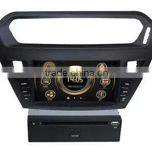 Car Dvd Manufacture Touch Screen Wince Car Media for Peugeot 301 With GPS/3G/DVD/Bluetooth/IPOD/RMVB/RDS thumbnail-1