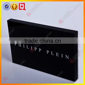 Black Acrylic Logo Display thumbnail-1