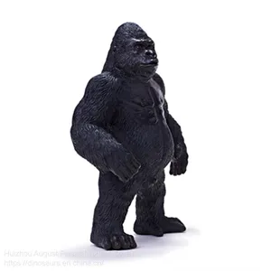 Lifelike Animal Model PVC Standing Gorillas Ape Statue King Kong Toy Orangutan Action Figure thumbnail-2