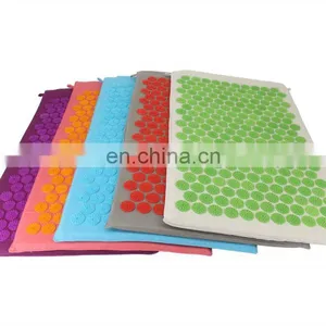 Indian Made Bulk Supplier Fixing ABS Plastic Spike Acupressure Mat thumbnail-1