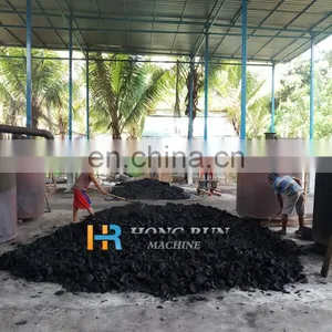 High-efficiency Coconut Shell Continuous Rotary Carbonization Furnace for Briquette Charcoal thumbnail-5