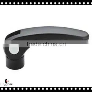 Black Plastic Adjustable Handle Internal and External Thread Adjustable Handle thumbnail-1