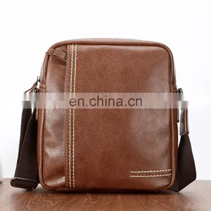 Genuine Leather Crossbody Men, Messenger Bag Hot Sale Male Small Man Flap Fashion Shoulder Bags Men's Travel New Handbags/ thumbnail-1