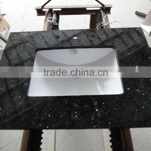 Hotel Bathroom Blue Pearl Granite Vanity Tops, Blue Pearl Vanity Tops thumbnail-4