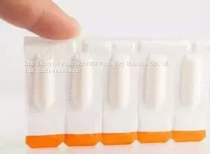 High Quality Pvc/pe Film Suppository Packaging Suppository Shells thumbnail-1