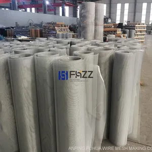 Long-lasting Aluminum Insect Screen Mesh Bright SS Finish Woven Aluminum thumbnail-4